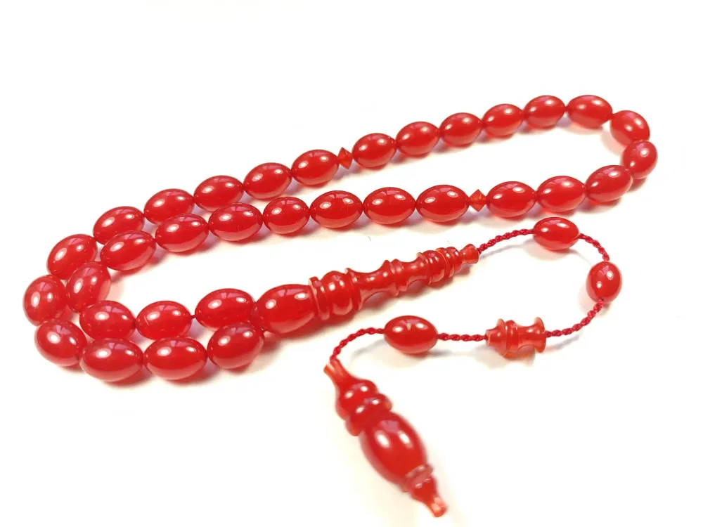 Ari̇f Baran Usta Eseri̇ Si̇kkeli̇ Oturtmalı İmame Kalem İşçi̇li̇kli̇ Yemen Zar Kehri̇bar küçük resim 2