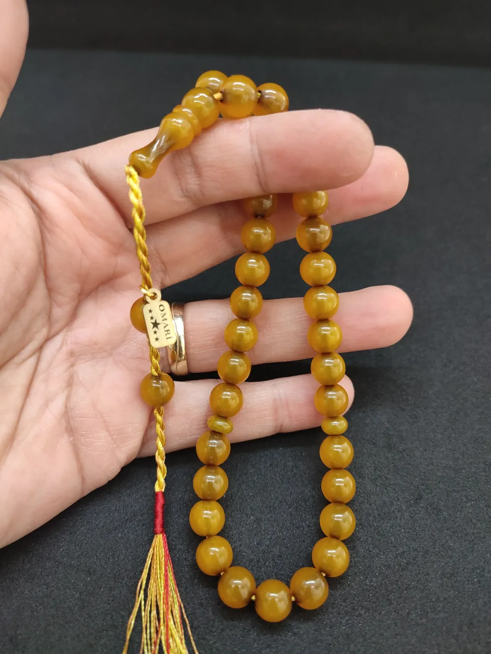 Osama Omari̇ İmzalı Eski̇ Usul Havşalı Horoz İmame 50 Yaşında Alman Faturan küçük resim 5