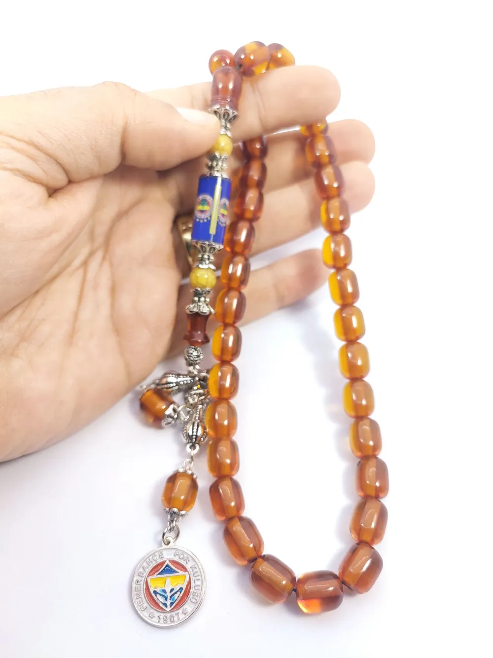 Gümüş Nakkaş Gümüş Püsküllü Fenerbahçe Taraftar Ateş-İ Kerhi̇bar küçük resim 5