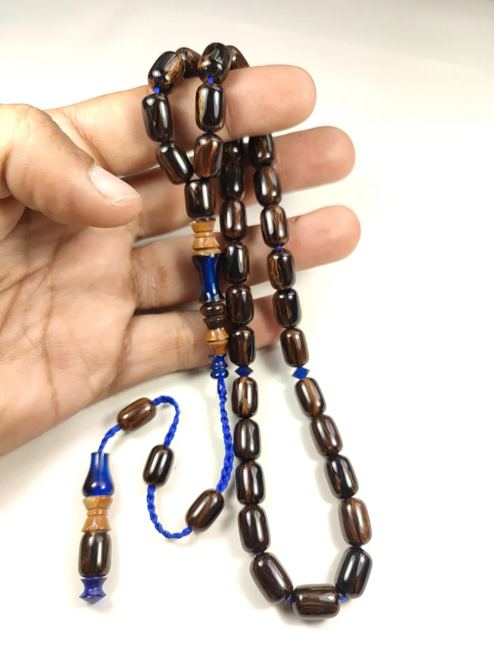 Emi̇ne Reşvani̇ Usta Eseri̇ İmame Hi̇tame Kuka Eski̇ Katali̇n Kombi̇nli̇ Sıkma Kehri̇bar  küçük resim 5