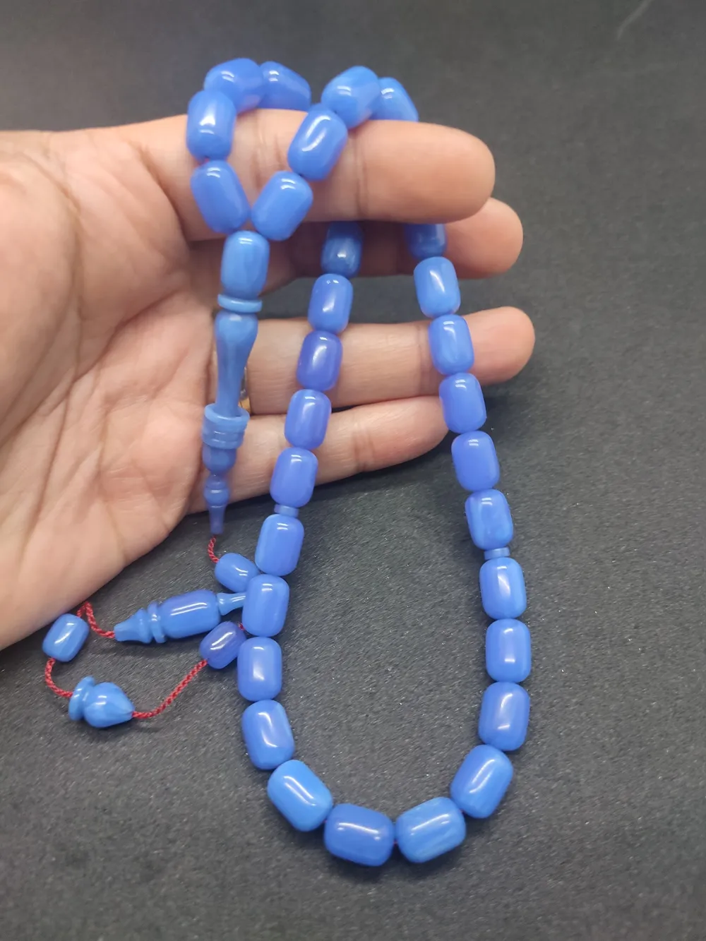 Ahmet Eryılmaz Usta Eseri̇ 0.6 Deli̇m   İmame Halkalı Çi̇ft Ci̇lalı Sıkma Kehri̇bar küçük resim 4