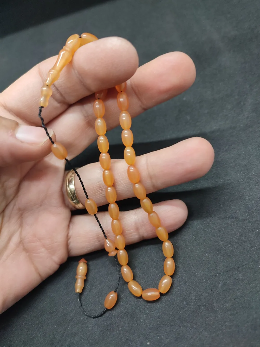 Darabacı Abdullah Usta Eseri̇ Bi̇lek Boy Yemen Zar Kehri̇bar küçük resim 3