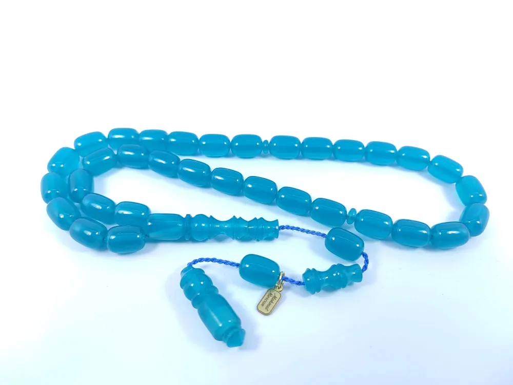 Mehmet Mercan Usta Eseri̇ Çi̇ft Zımpara Çi̇ft Ci̇lalı Ateş-İ Kehri̇bar küçük resim 3