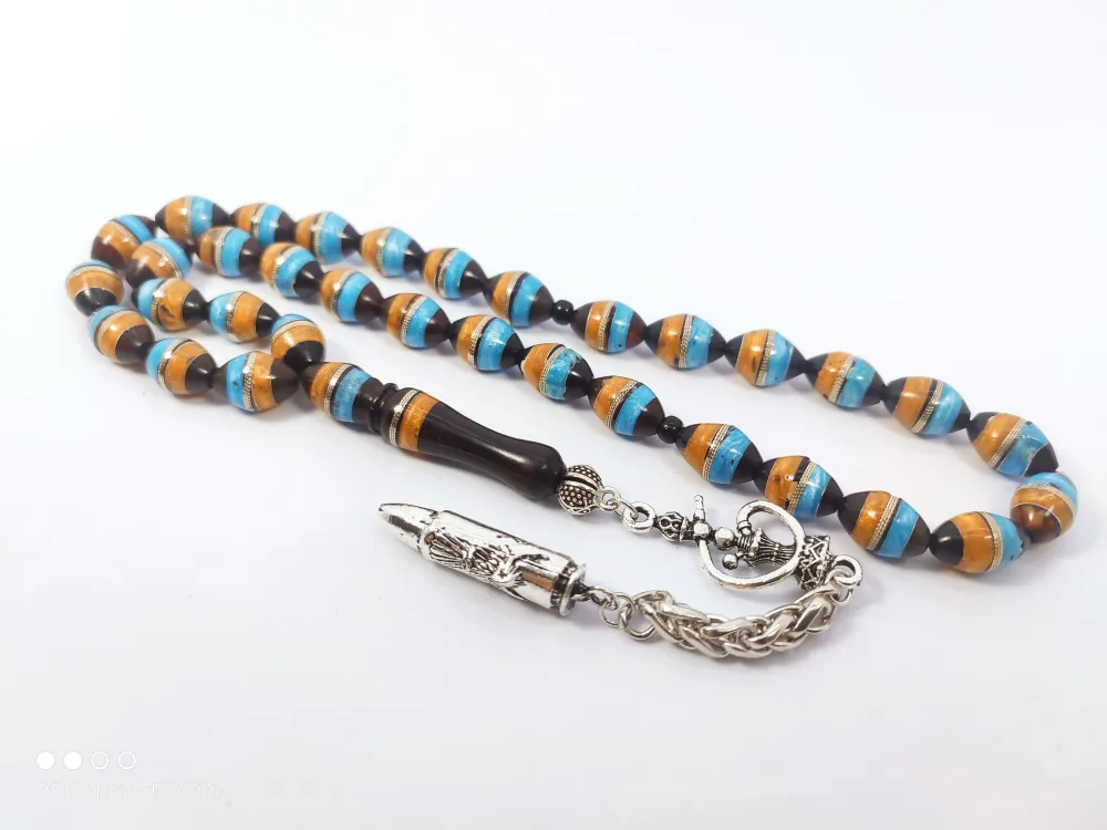 Şevket Alkan Usta Eseri̇ İri̇ Boy Mi̇neli̇ Gümüş Sarmal Kuka küçük resim 3