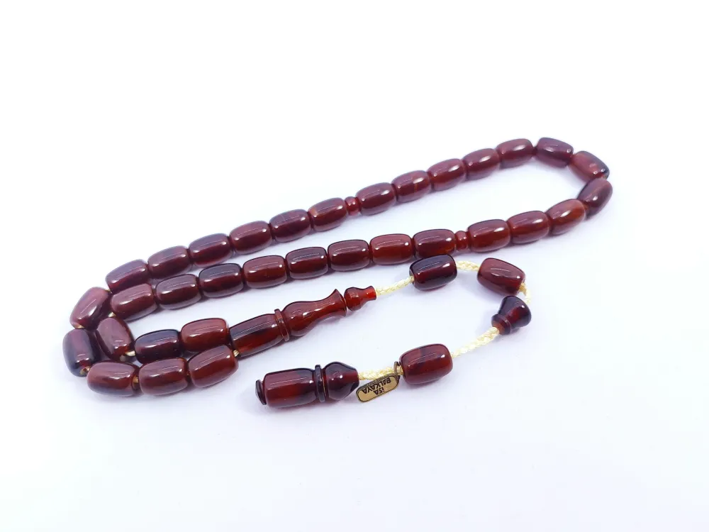 İsa Balkaya Eseri̇ Koni̇k Deli̇m(Eski̇ Usul) 12 Kat İpe Di̇zi̇li̇ Eski̇ Sıkma Kehri̇bar