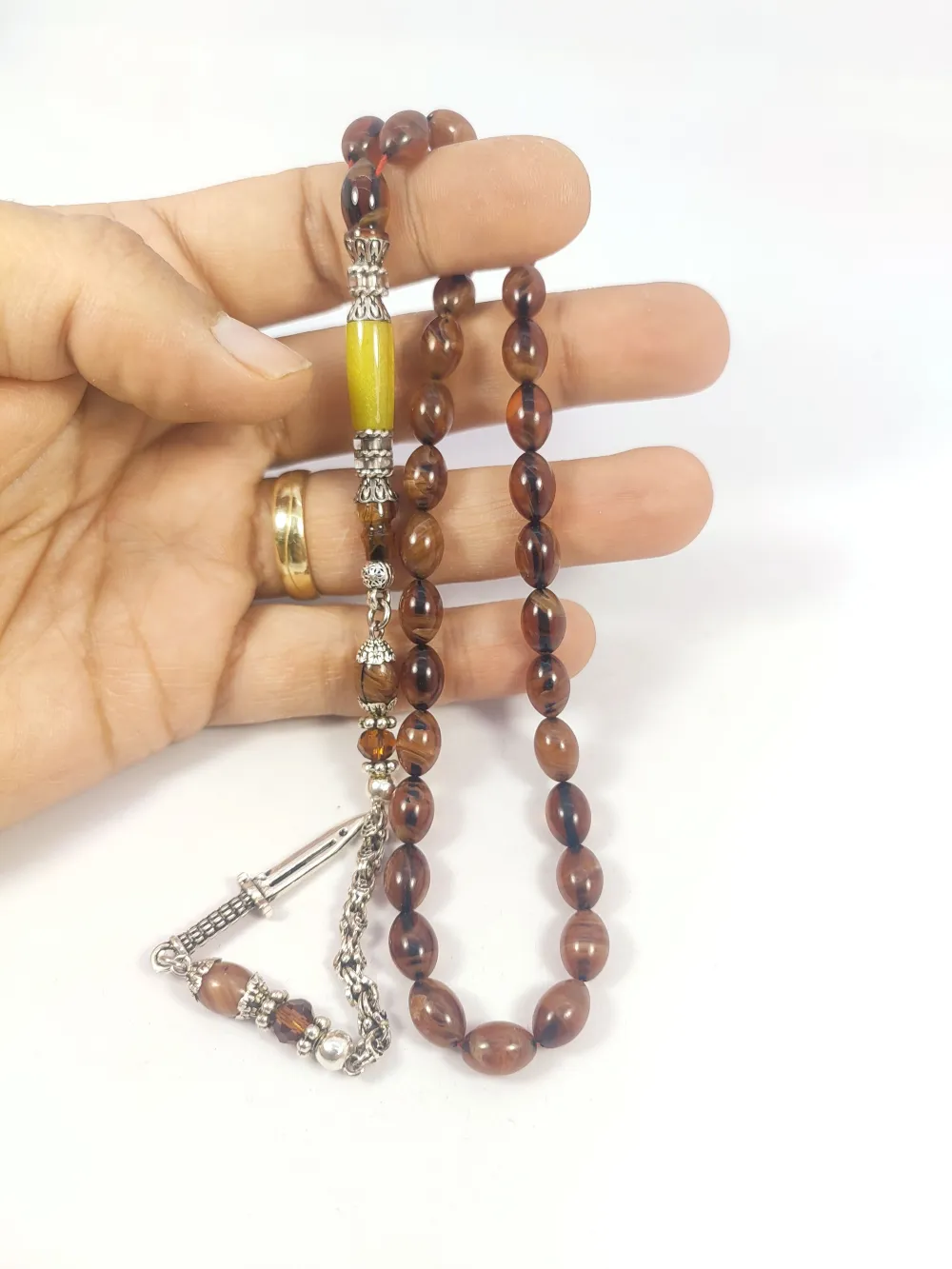 925 Ayar Gümüş Nakkaş Objeden Katali̇n küçük resim 5