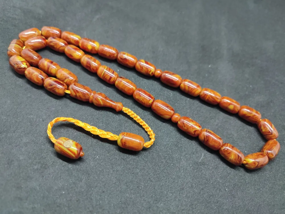 İsa Balkaya Usta Eseri̇  Eski̇ Usul Kat Kat İpe Di̇zi̇li̇ Eski̇ Objeden Katali̇n küçük resim 3