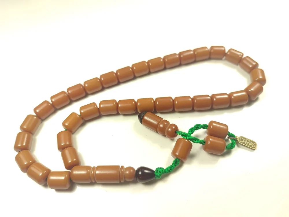 Muhammed Dabbas Usta İşi̇ İmzalı Sıkma Kehri̇bar küçük resim 2