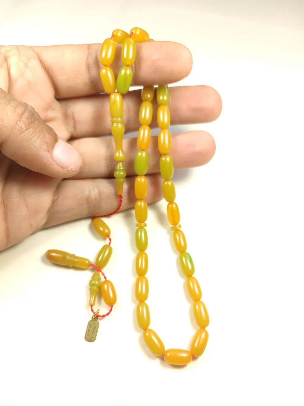 Ayhan Turan Usta İşi̇ İmzalı Sıkma Kehri̇bar küçük resim 5