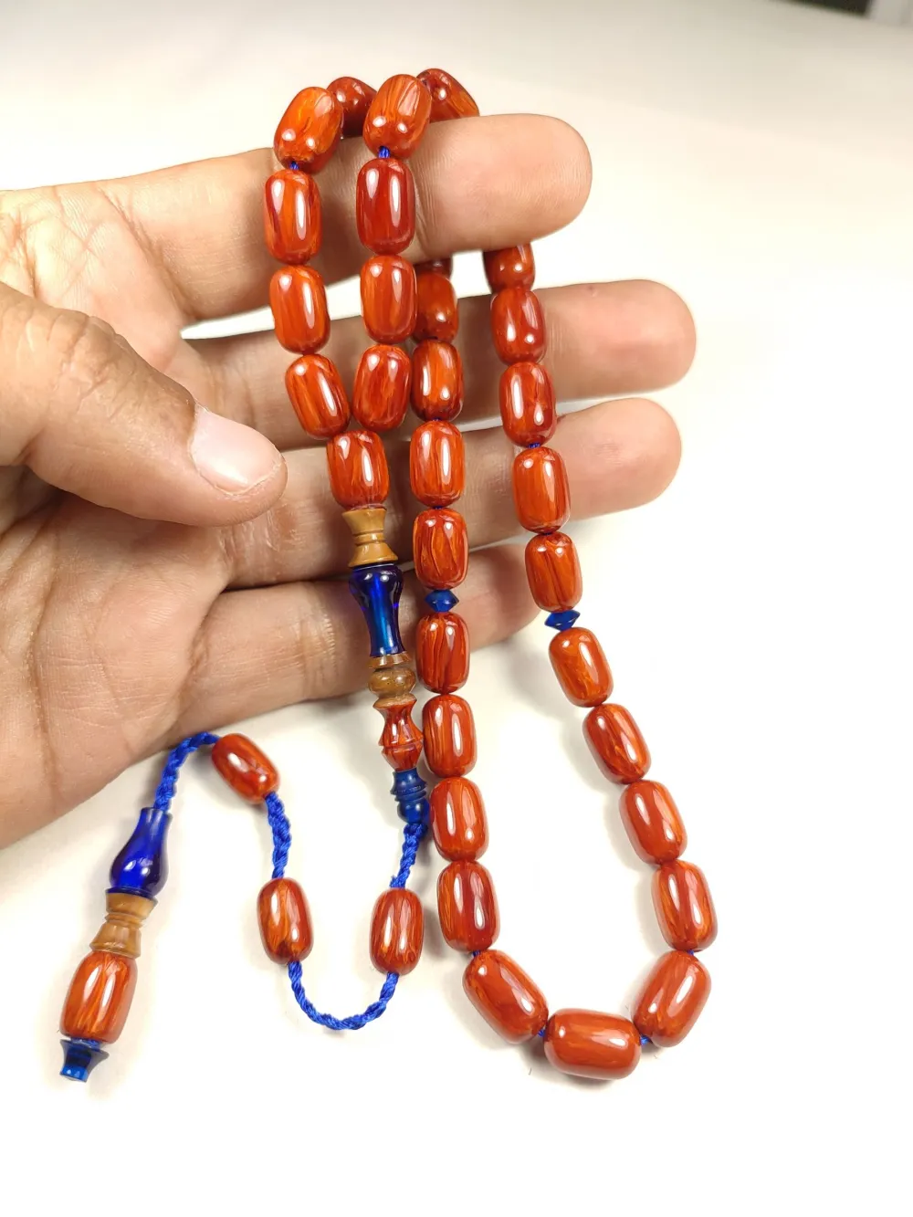 Emi̇ne Reşvani̇ Usta Eseri̇ İmame Hi̇tame Kuka Eski̇ Katali̇n Kombi̇nli̇ Sıkma Kehri̇bar  küçük resim 5