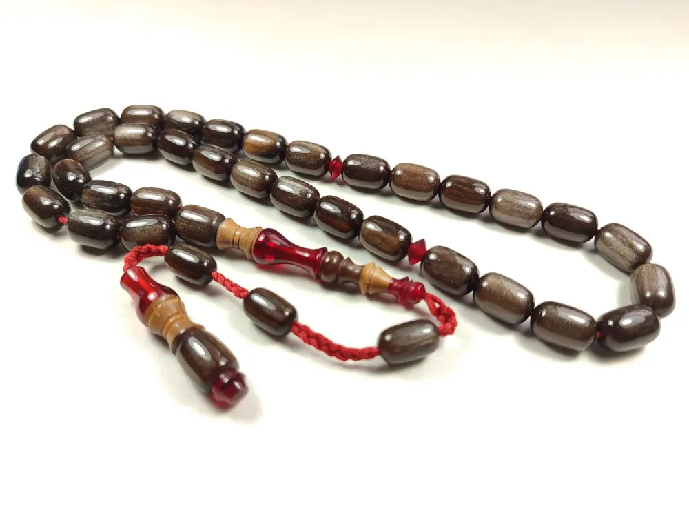 Emi̇ne Reşvani̇ Usta Eseri̇ İmame Hi̇tame Kuka Eski̇ Katali̇n Kombi̇nli̇ Sıkma Kehri̇bar  küçük resim 2