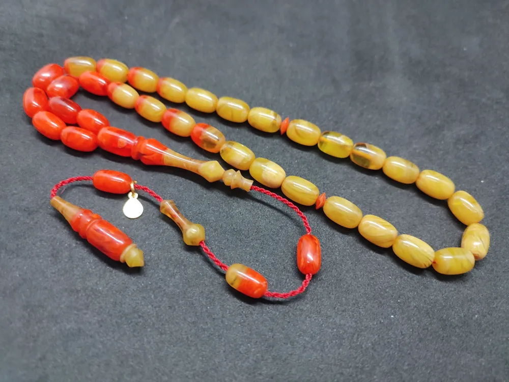 Ayhan Turan Usta Eseri̇ Ful Hare Ful Damar Eski̇ 0.6 Mm Deli̇m Sıkma Kehri̇bar küçük resim 3