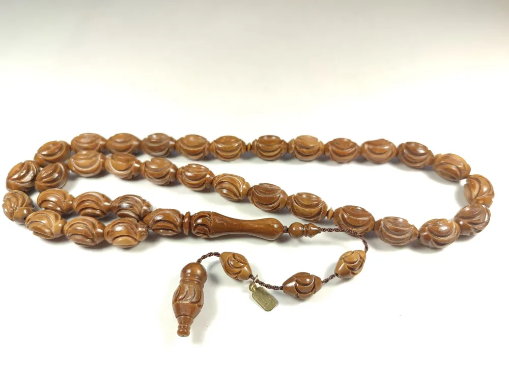 Hali̇l Hi̇lmi̇  Usta İşi̇ İmzalı İri̇ Boy Komple El İşi̇ Kalem Kuka küçük resim 3