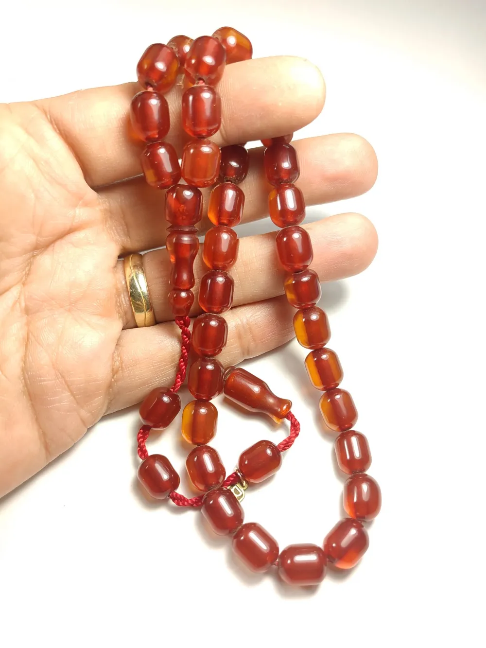 Muhammed Dabbas Usta İşi̇ İmzalı Ateş-İ Kehri̇bar küçük resim 5