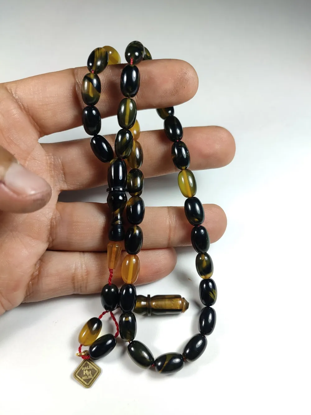 Hakan Kaya Usta İşi̇ İmzalı Sıkma Kehri̇bar küçük resim 4