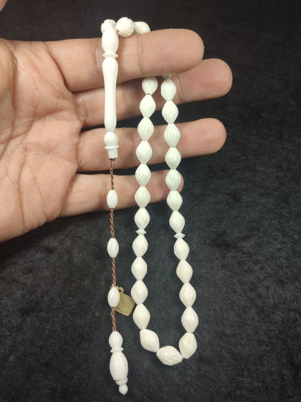 İskeçeli̇ Cemi̇l Usta İşi̇ İmzalı Kalem Oyma  Deve Kemi̇ği̇ küçük resim 4