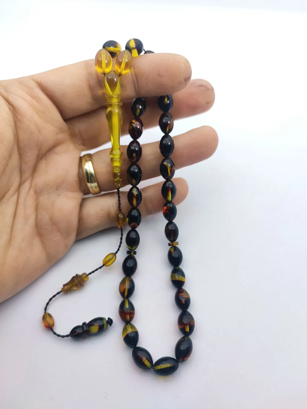 Ahmet Eryılmaz Usta Eseri̇ 0.6 Deli̇m Çi̇ft Ci̇lalı Ateş-İ Kehri̇bar küçük resim 3