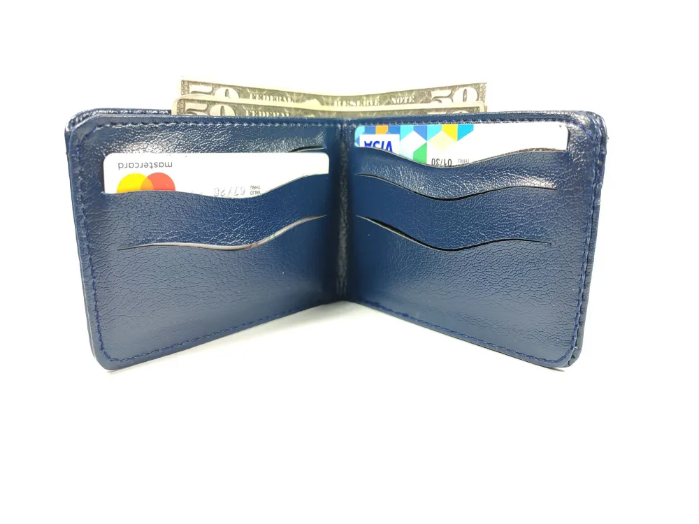 Hedi̇ye Kutulu Şık Deri̇ Cüzdan Kartlık Ve Kağıt Para Bölmeli̇ küçük resim 2