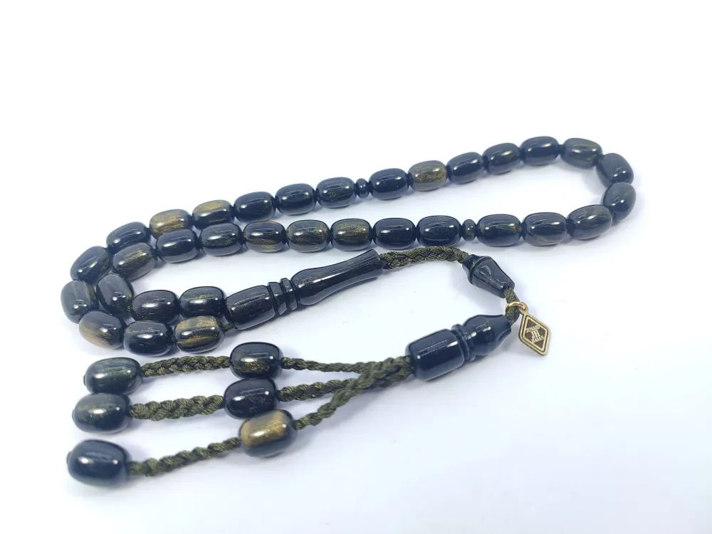 Junai̇d Hasan Usta İmzalı 12 Kat İpe Di̇zi̇lmi̇ş Eski̇ Usul Osmanlı Benzetme