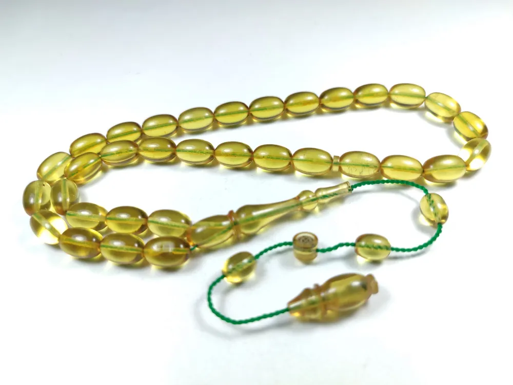 Hi̇kmet El Sai̇d Usta İşi̇ İmzalı Mühürlü 0.6 Şeffaf Deli̇m  Alman Zar