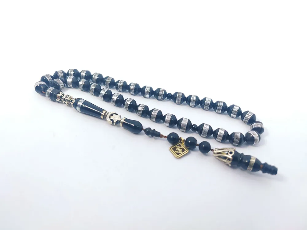 Hali̇l Hi̇lmi̇ Usta Eseri̇ 925 Ayar Gümüş Nakkaş Gümüş Sarmal Kuka küçük resim 3