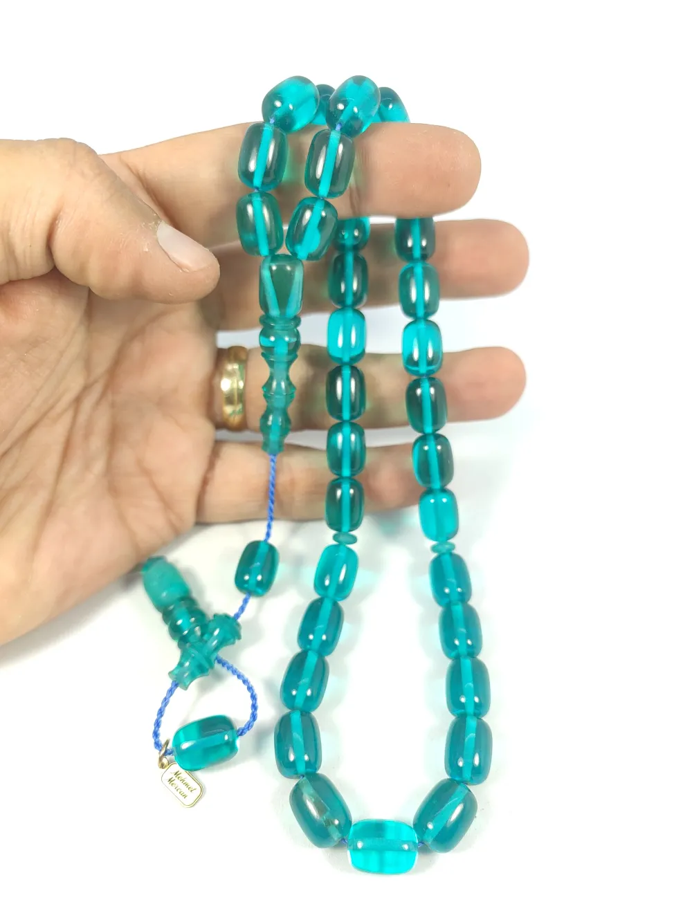 Mehmet Mercan Usta Eseri̇ Şeffaf Deli̇m Avusturalya Oyun Zar Kehri̇bar Seri̇si̇ küçük resim 5