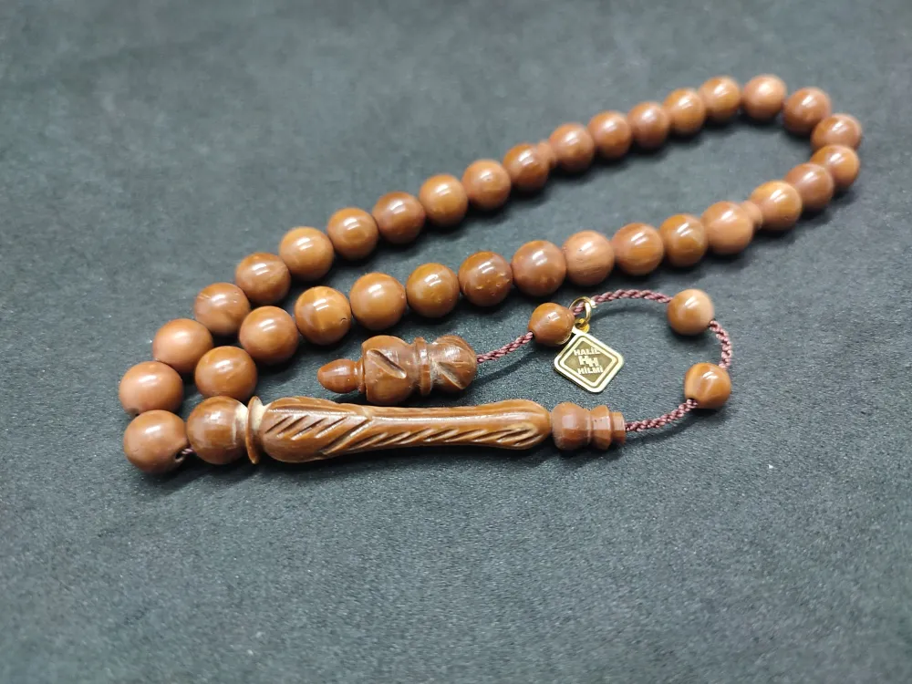 Hali̇l Hi̇lmi̇ Usta Eseri̇ İmame Hi̇tame Kalemkar İşçi̇li̇kli̇  Naturel Kuka küçük resim 2