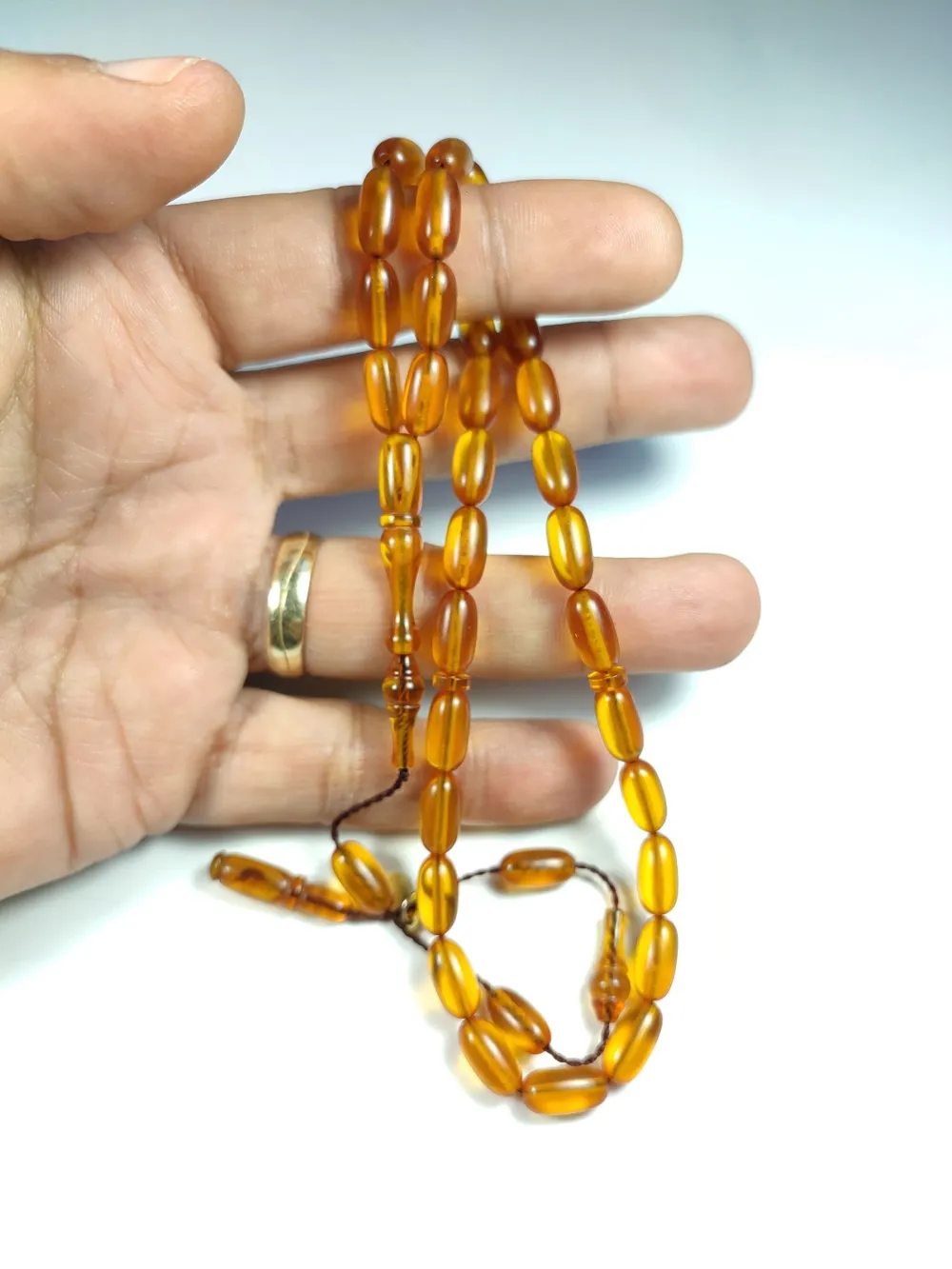 Ayhan Turan Usta İşi̇ İmzalı 0.6 Mi̇li̇m Şeffaf Deli̇m Alman Zar küçük resim 5