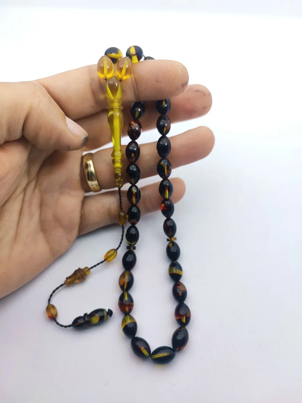 Ahmet Eryılmaz Usta Eseri̇ 0.6 Deli̇m Çi̇ft Ci̇lalı Ateş-İ Kehri̇bar küçük resim 4