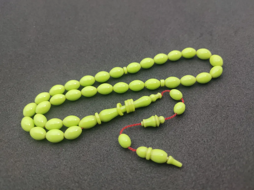 Ahmet Eryılmaz Usta Eseri̇ 0.6 Deli̇m İmame Halkalı Aykırı Renk Sıkma Kehri̇bar küçük resim 3