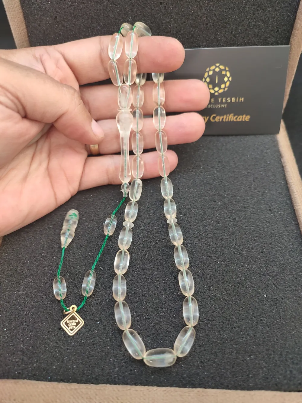 İskeçeli̇ Cemi̇l Usta Eseri̇ Vıp Kutulu 19.18 Gr. Ukrayna Damla Kaya küçük resim 5