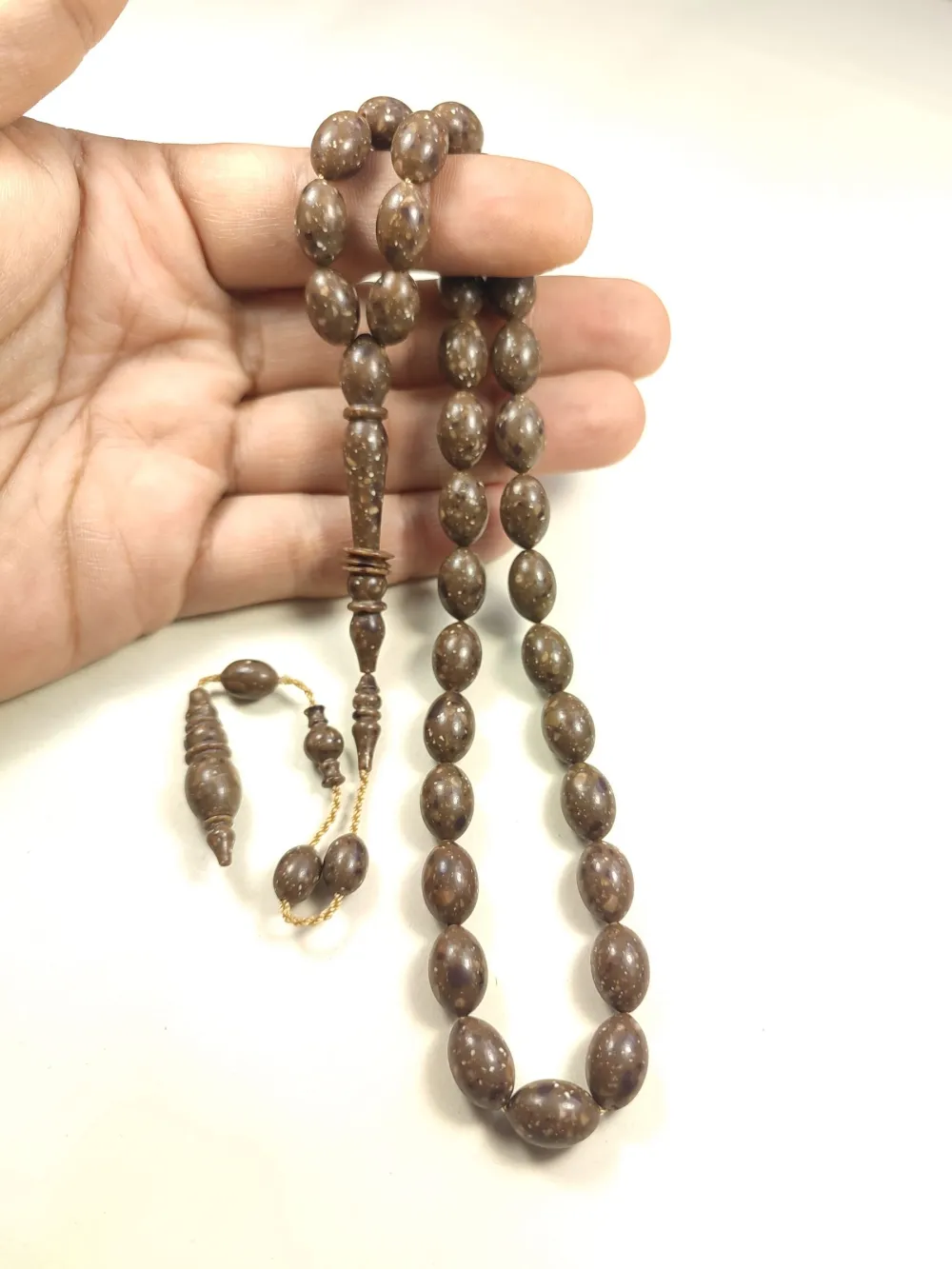 Yusuf Erden Usta İşi̇ İmzalı Halkalı İmame Cori̇an Mermer küçük resim 4