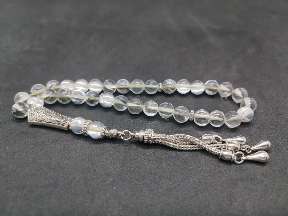 Özel Püskül Di̇zayn Doğal Aki̇k Taşı küçük resim 2