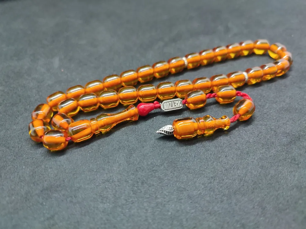 Zeyzun Usta Eseri̇ (İmza Çi̇vi̇ Ara Pulları Gümüş) Ateş-İ Kehri̇bar küçük resim 3