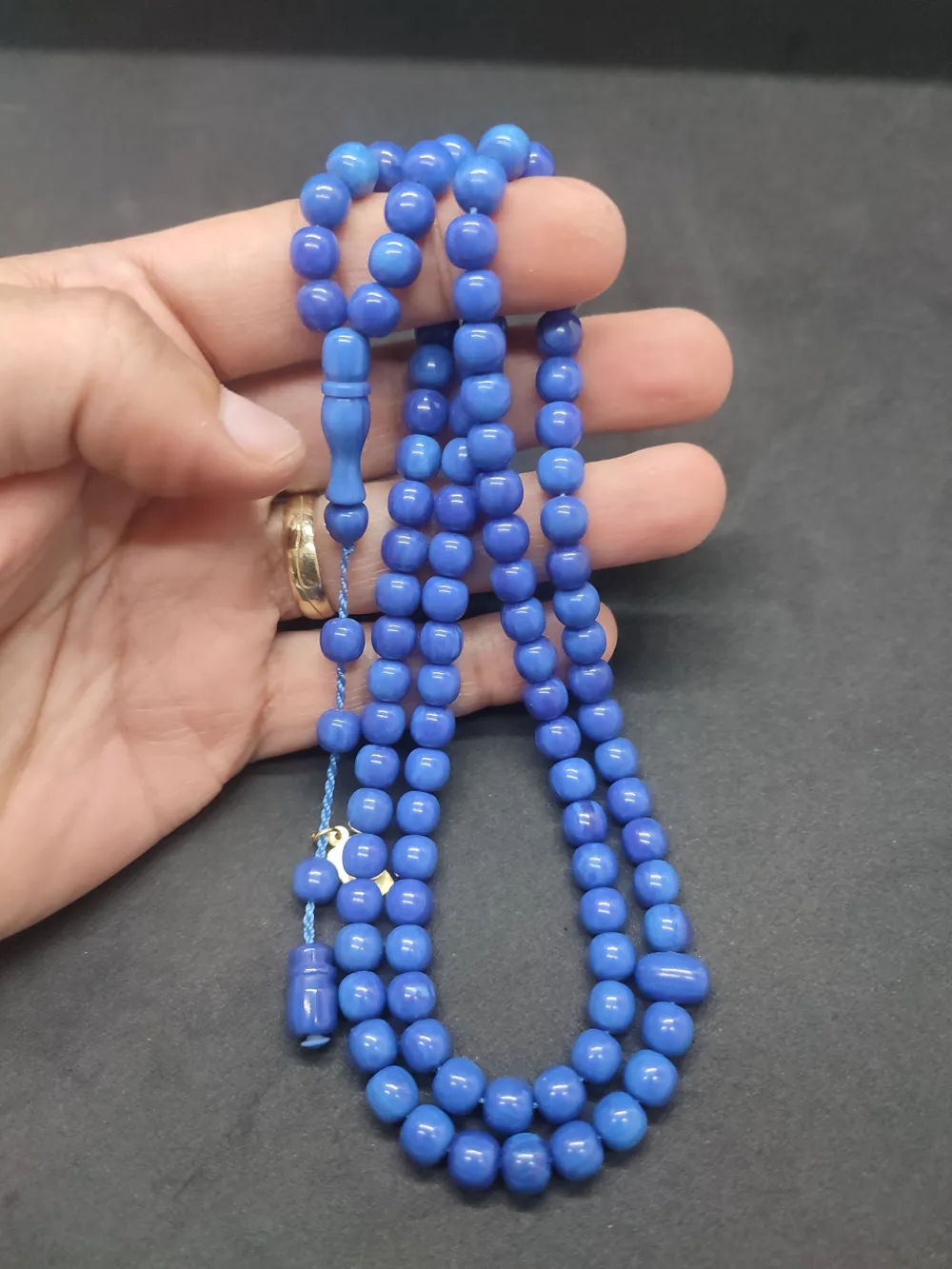 Zeyn Usta Eseri̇ Sıkma Kehri̇bar Namaz Tesbi̇hi̇ küçük resim 4