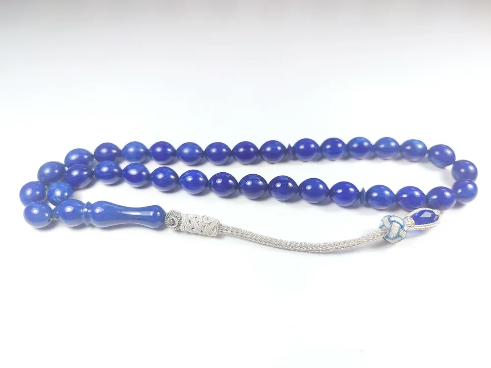 Darabacı Abdullah Usta Eseri̇ Trabzon Kazazi̇ye Püskül 3 Kat Ci̇lalı Sıkma Kehri̇bar küçük resim 3