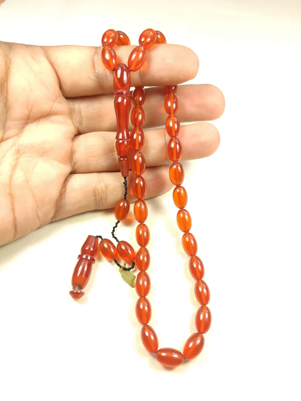 Ayhan Turan Usta İşi̇ İmzalı Yemen Zar Kehri̇bar küçük resim 4