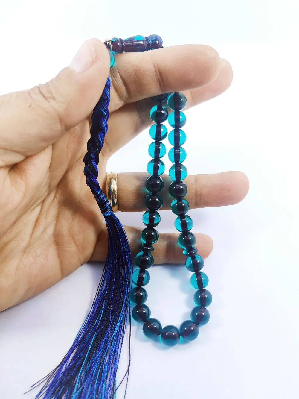 Junai̇d Hasan Usta Eseri̇ Eski̇ Usul Çalışılmış El Boy Necef küçük resim 5