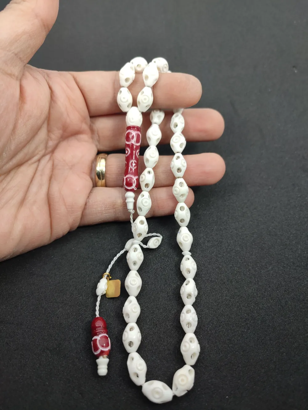 Başka Yerde Yok!!! İskeçeli̇ Cemi̇l Usta Eseri̇ Full Kalem Oyma  Deve Kemi̇ği̇ küçük resim 4