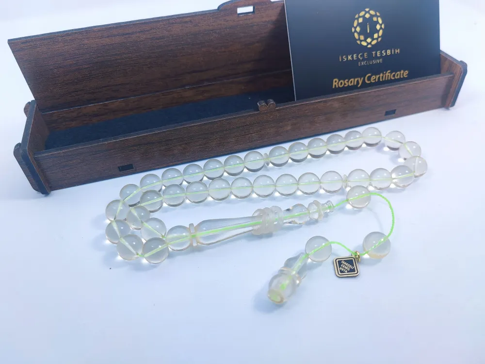 İskeçeli̇ Cemi̇l Usta Eseri̇ 22.50 Gr. Halkalı İmame 0.6 Deli̇m Şeffaf Su Damlası