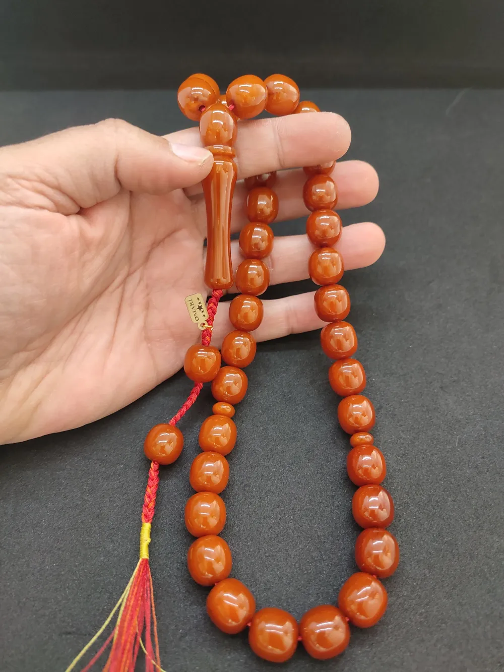 Osama Omari̇ İmzalı Eski̇ Usul Havşalı Horoz İmame 50 Yaşında Alman Faturan küçük resim 4