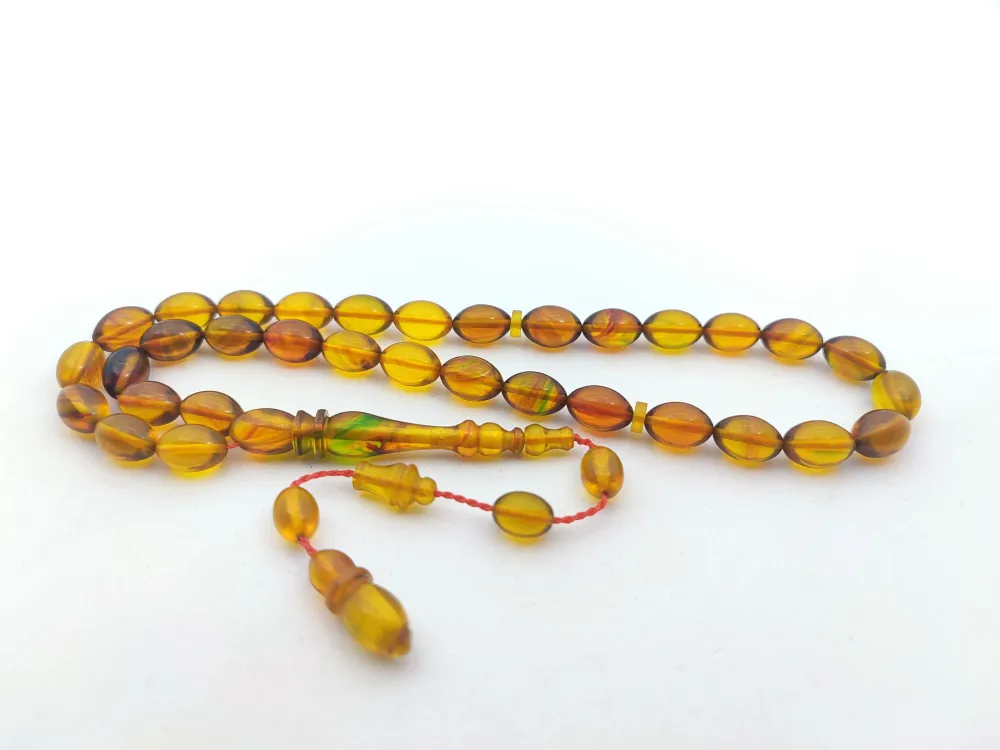 Ahmet Eryılmaz Usta Eseri̇ 0.6 Deli̇m Çi̇ft Ci̇lalı Ateş-İ Kehri̇bar küçük resim 3