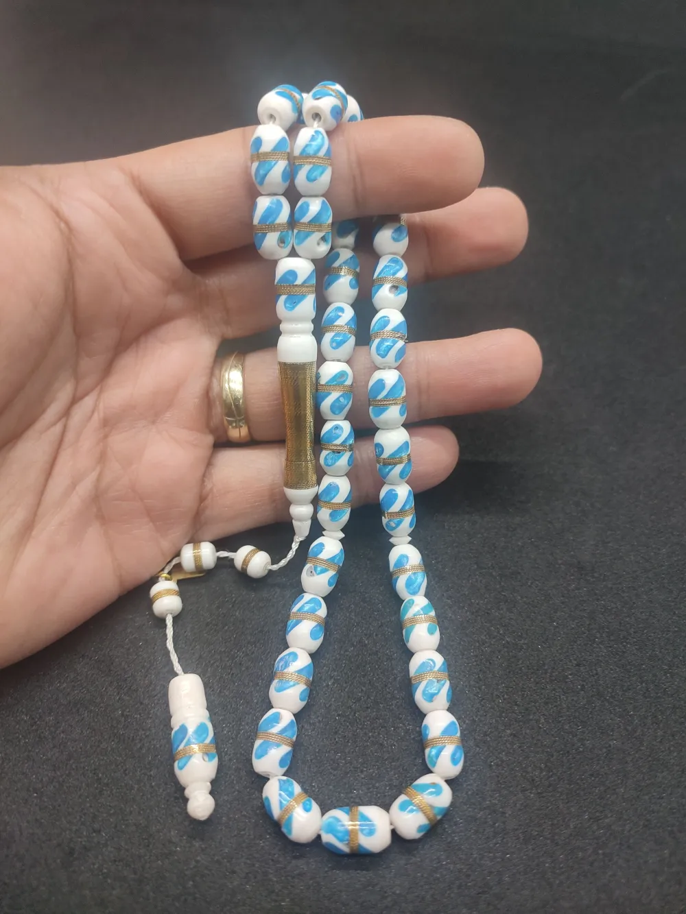 İskeçeli̇ Cemi̇l Usta Eseri̇ İşlemeli̇ Naturel Deve Kemi̇ği̇ küçük resim 4