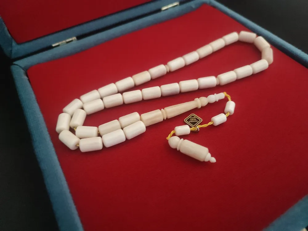 Başka Yerde Yok!!!İskeçeli̇ Cemi̇l Usta Eseri̇ 32.09 Gr. Zürafa Kemi̇ği̇ küçük resim 2