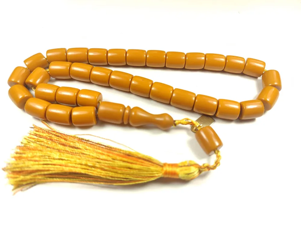 Ebu Zeyn Usta İşi̇ İmzalı Osmanlı Torunu Sıkma Kehri̇bar küçük resim 2