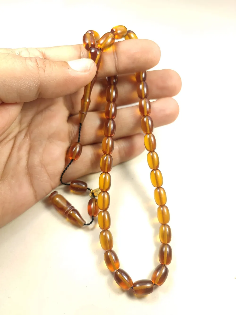 Ayhan Turan Usta İşi̇ İmzalı Yemen Zar  Kehri̇bar küçük resim 4