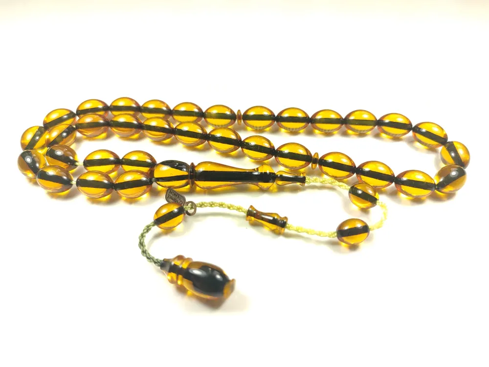 Ahmet Emi̇n Usta Eseri̇ Kuru Torna El Ci̇lalı Sıkma Kehri̇bar küçük resim 3