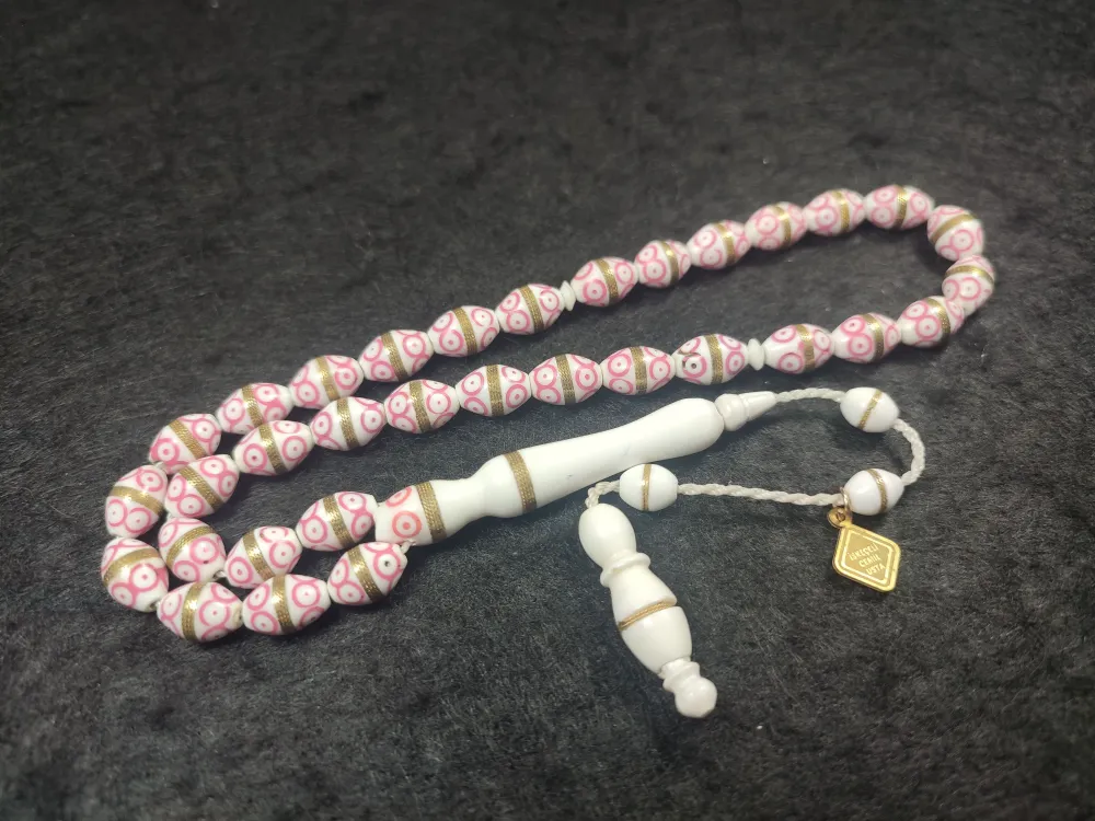 İskeçeli̇ Cemi̇l Usta İşi̇ İmzalı Mi̇neli̇ Sarmal Deve Kemi̇ği̇ küçük resim 2