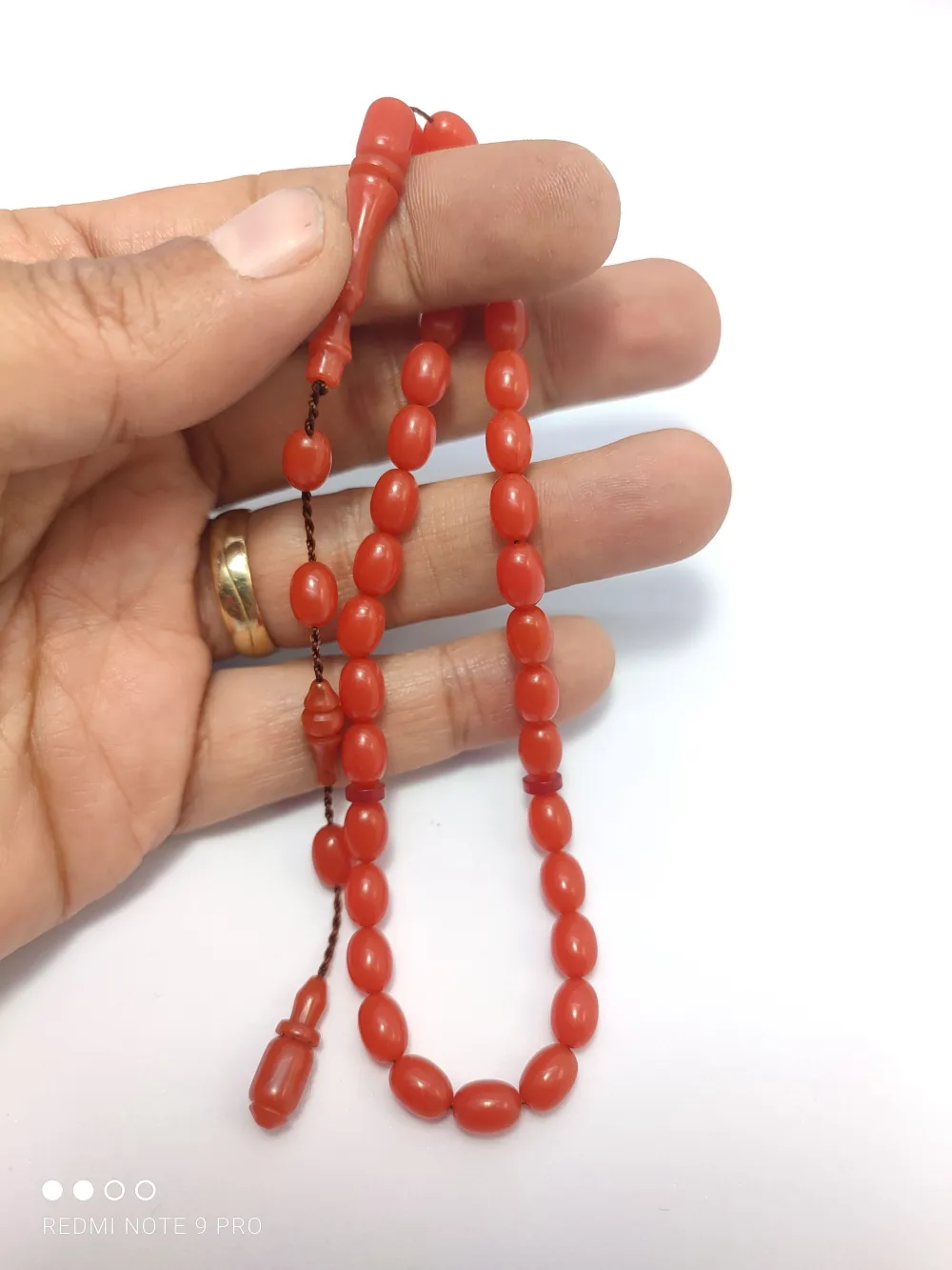 Darabacı Abdullah Usta Eseri̇ El Boy 3 Kat Ci̇lalı Sıkma Kehri̇bar küçük resim 5