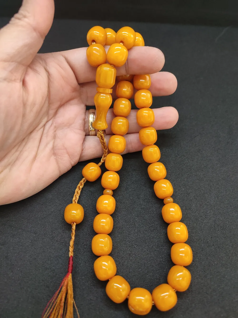 Osama Omari̇ İmzalı Eski̇ Usul Havşalı Horoz İmame 50 Yaşında Alman Faturan küçük resim 4